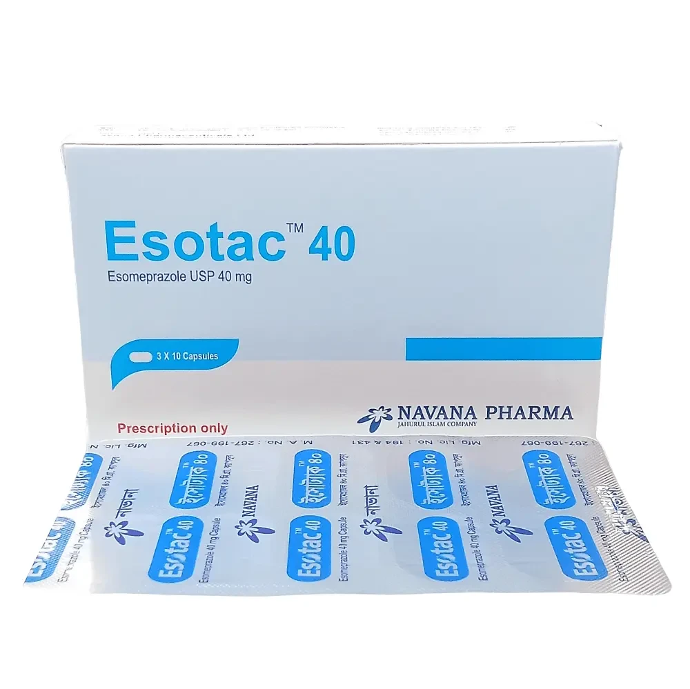 Tablet  Esotac 40mg (30pcs)